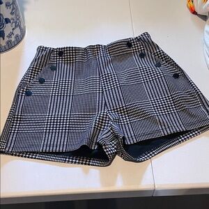 Stylish High Waist Plaid Women's Shorts